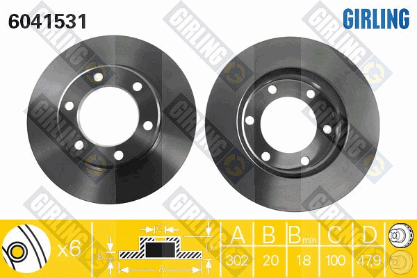 Brake Disc (6041531)