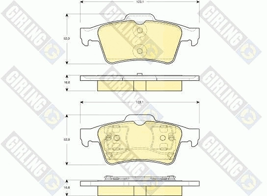 Brake Kit, disc brake (6411662)