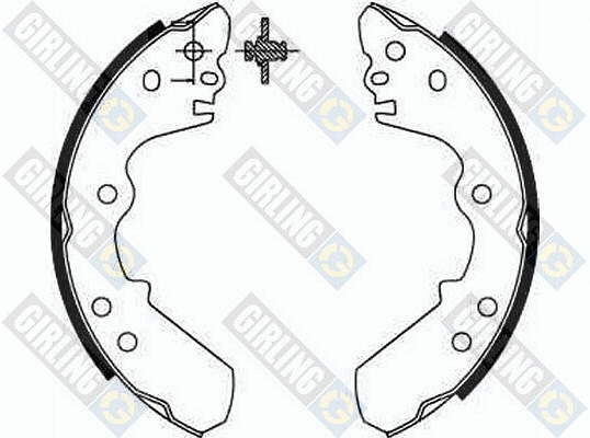 Brake Shoe Set (5185519)