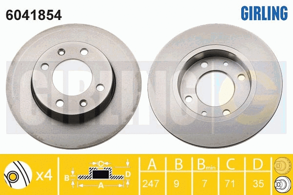 Brake Disc (6041854)