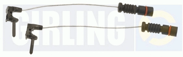 Warning Contact, brake pad wear (6320209)