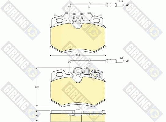 Brake Kit, disc brake (6410171)