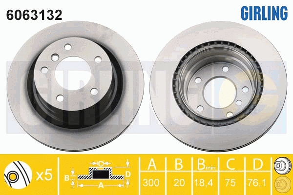 Brake Disc (6063132)