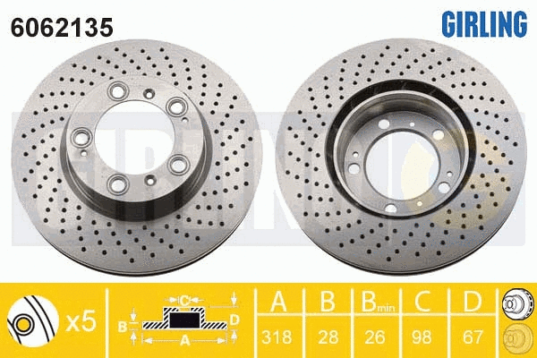 Brake Disc (6062135)