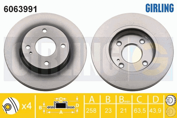 Brake Disc (6063991)