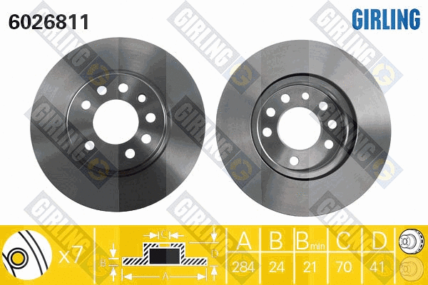 Brake Disc (6026811)