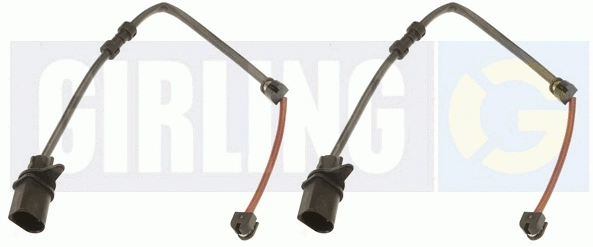 Warning Contact, brake pad wear (6336302)