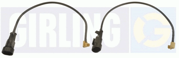 Warning Contact, brake pad wear (6319909)