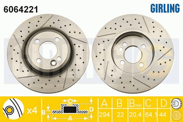 Brake Disc (6064221)