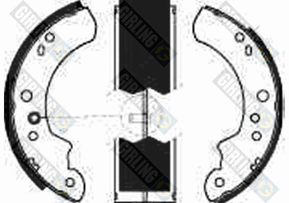 Brake Shoe Set (5162231)