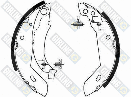 Brake Shoe Set (5181581)