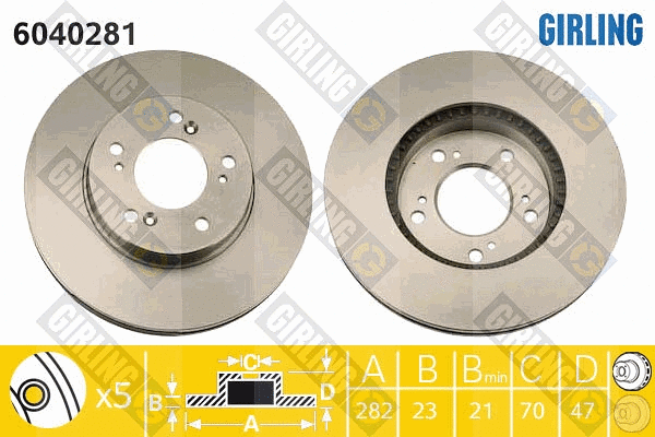 Brake Disc (6040281)