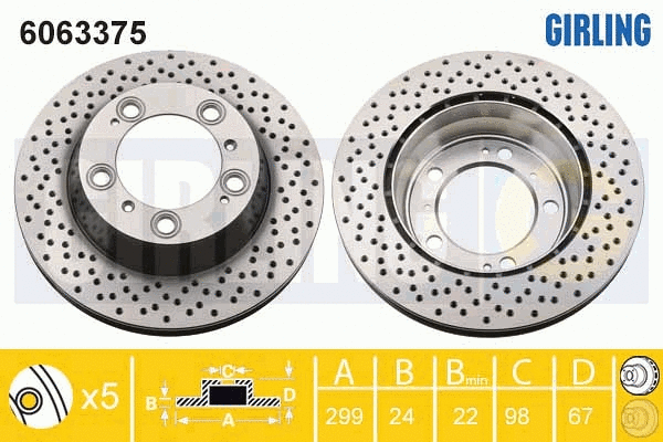 Brake Disc (6063375)