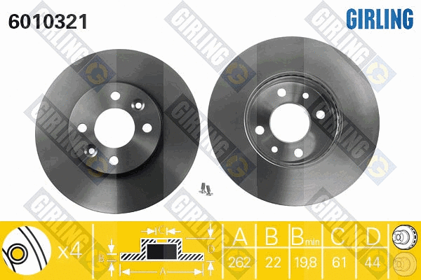 Brake Disc (6010321)