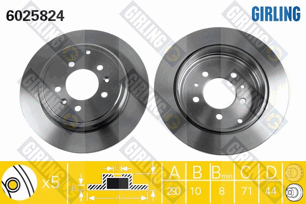 Brake Disc (6025824)