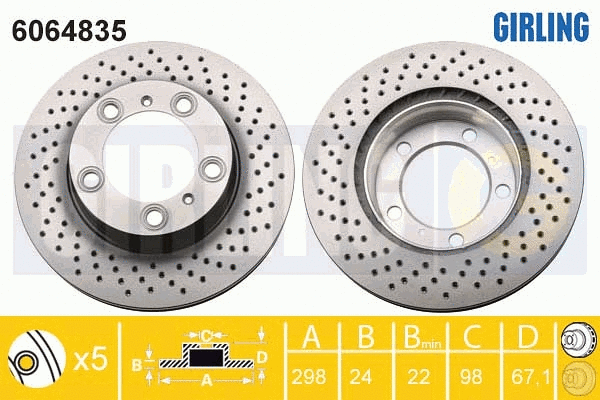 Brake Disc (6064835)