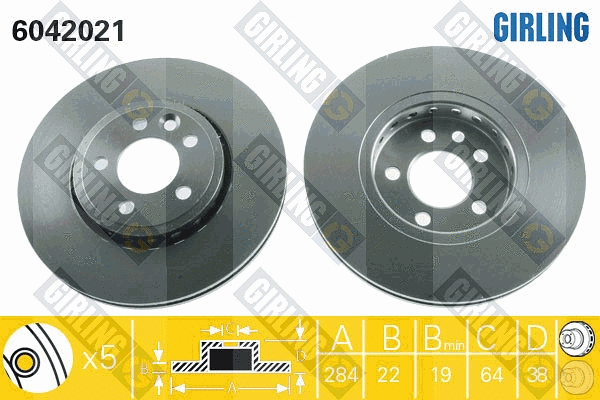 Brake Disc (6042021)