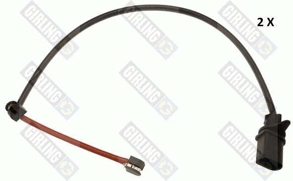Warning Contact, brake pad wear (6336402)