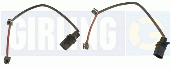 Warning Contact, brake pad wear (6336202)