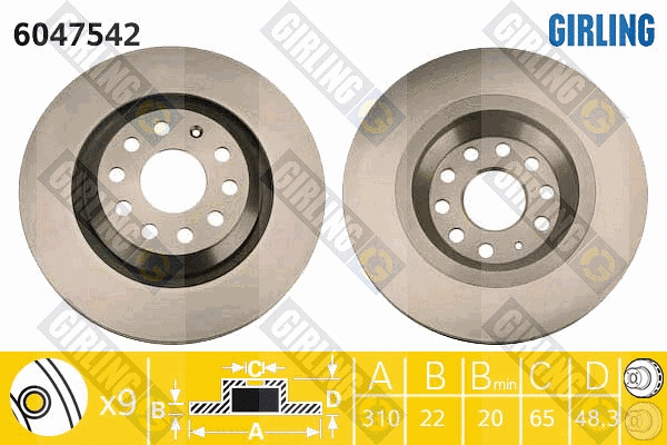 Brake Disc (6047542)