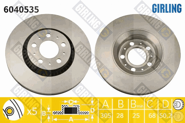 Brake Disc (6040535)