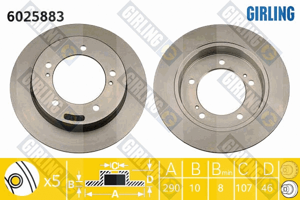 Brake Disc (6025883)