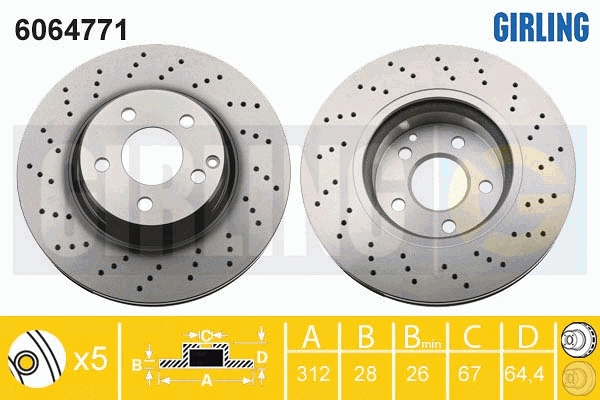 Brake Disc (6064771)