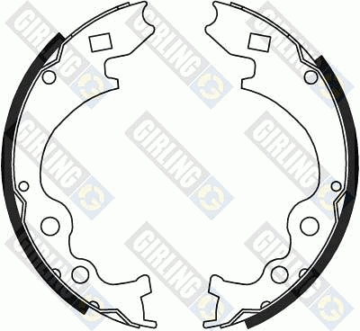 Brake Shoe Set (5162439)