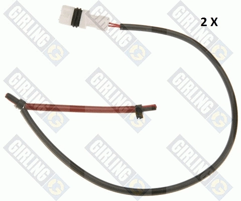Warning Contact, brake pad wear (6326309)