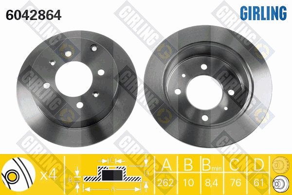 Brake Disc (6042864)