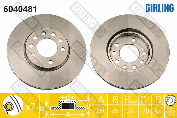 Brake Disc (6040481)
