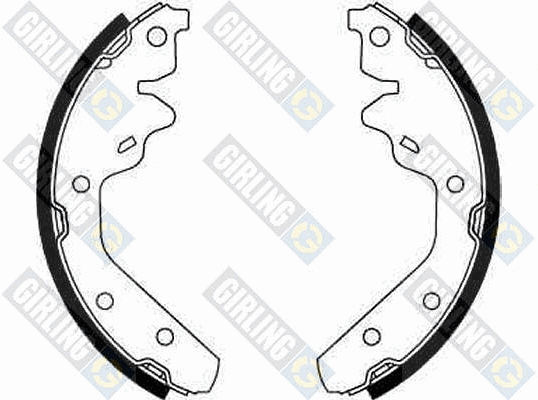 Brake Shoe Set (5186449)