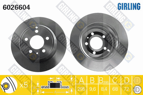 Brake Disc (6026604)