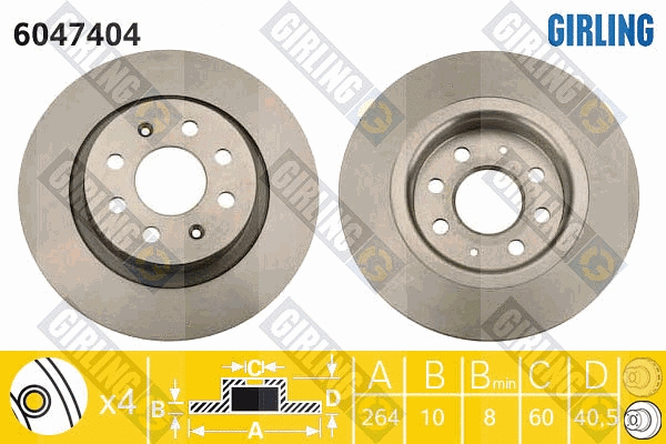 Brake Disc (6047404)