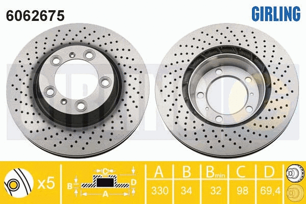 Brake Disc (6062675)