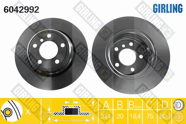 Brake Disc (6042992)