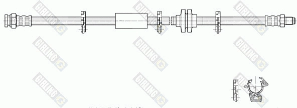 Brake Hose (9002362)