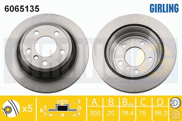Brake Disc (6065135)
