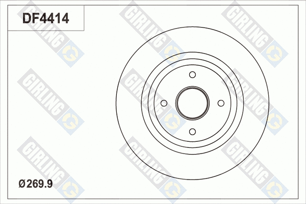 Brake Disc (6044144)
