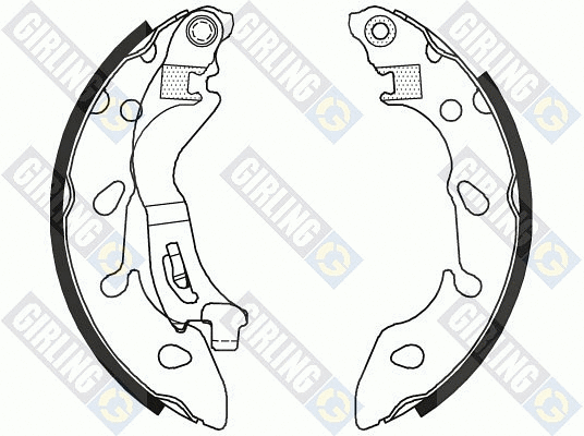 Brake Shoe Set (5187966)