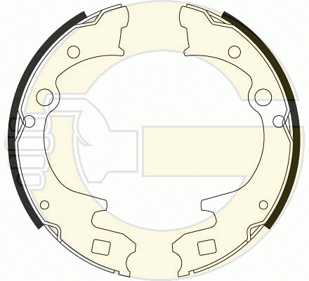 Brake Shoe Set