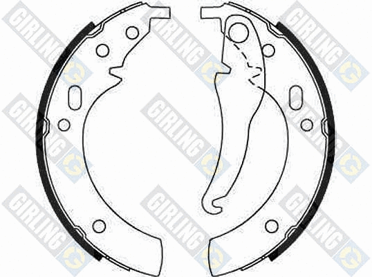 Brake Shoe Set (5180942)