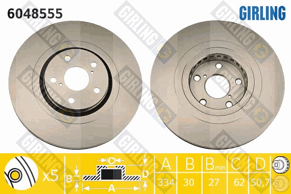 Brake Disc (6048555)