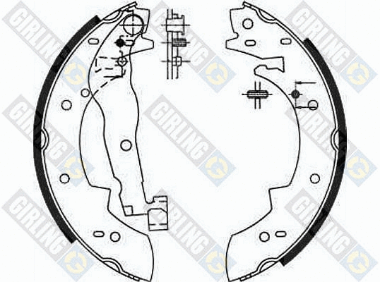 Brake Shoe Set (5161901)