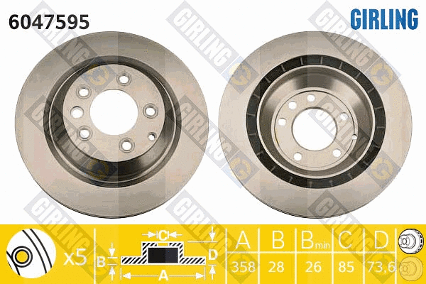 Brake Disc (6047595)