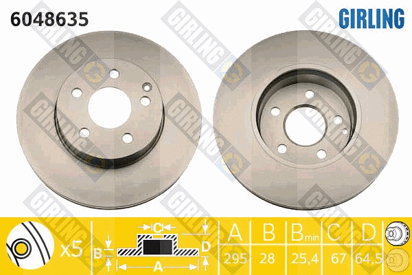 Brake Disc (6048635)