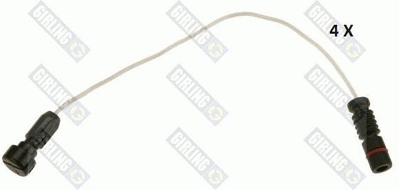 Warning Contact, brake pad wear (6328004)