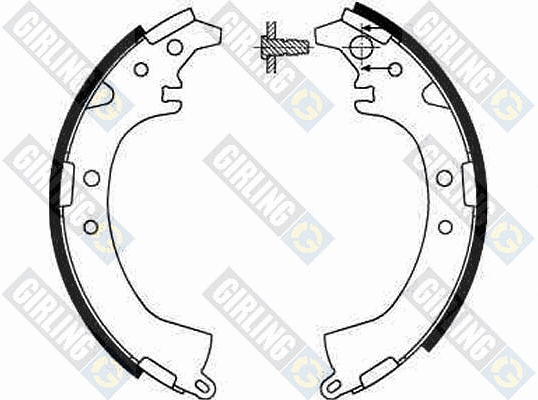 Brake Shoe Set (5186499)