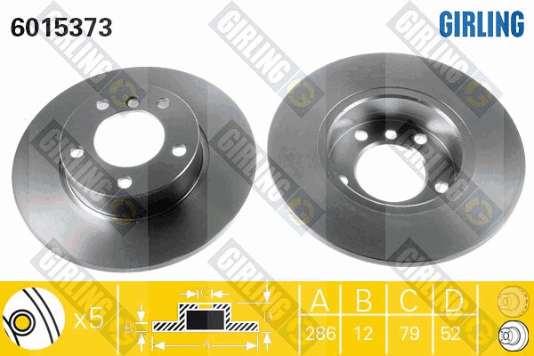 Brake Disc (6015373)