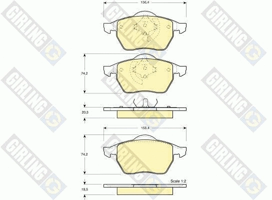 Brake Kit, disc brake (6411382)